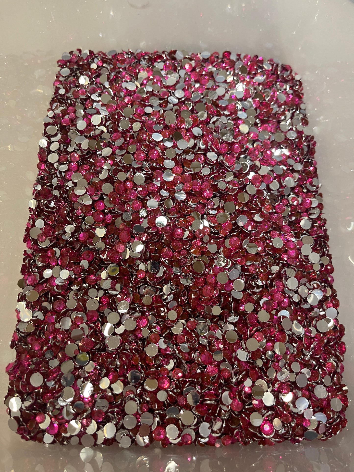 Pink Resin Rhinestones