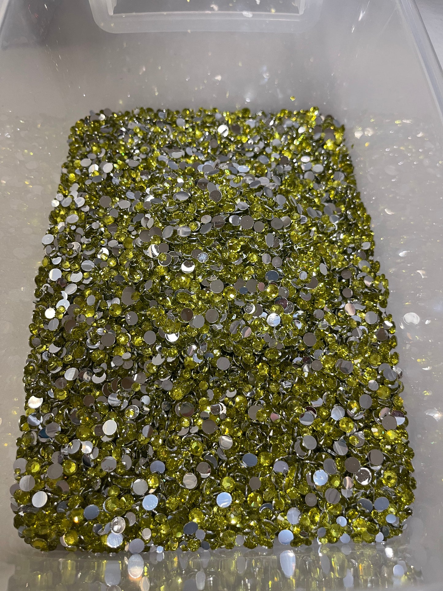 Citrine Resin Rhinestones