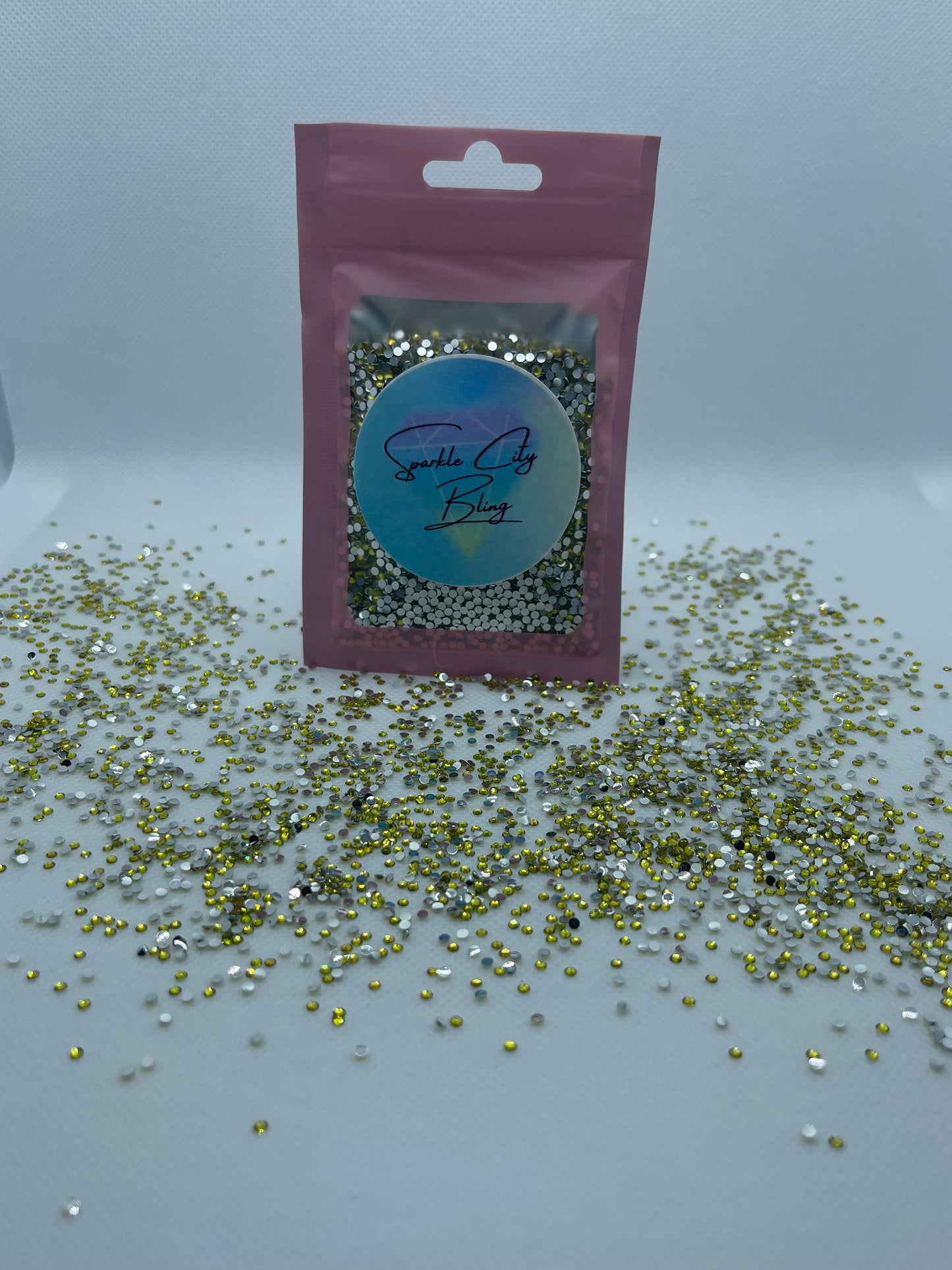 Citrine Resin Rhinestones