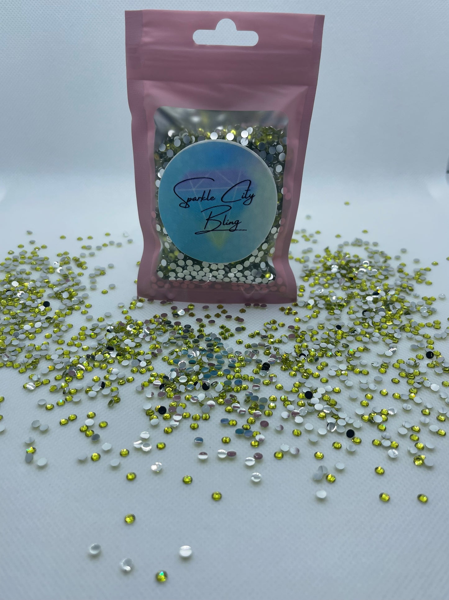 Citrine Resin Rhinestones