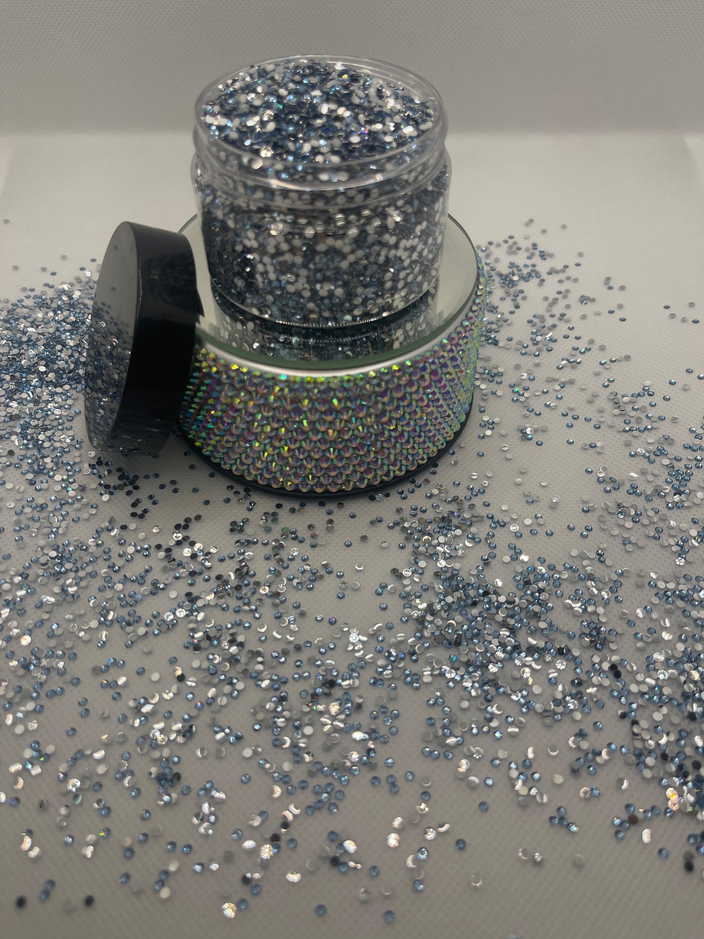 Light Sapphire Resin Rhinestones