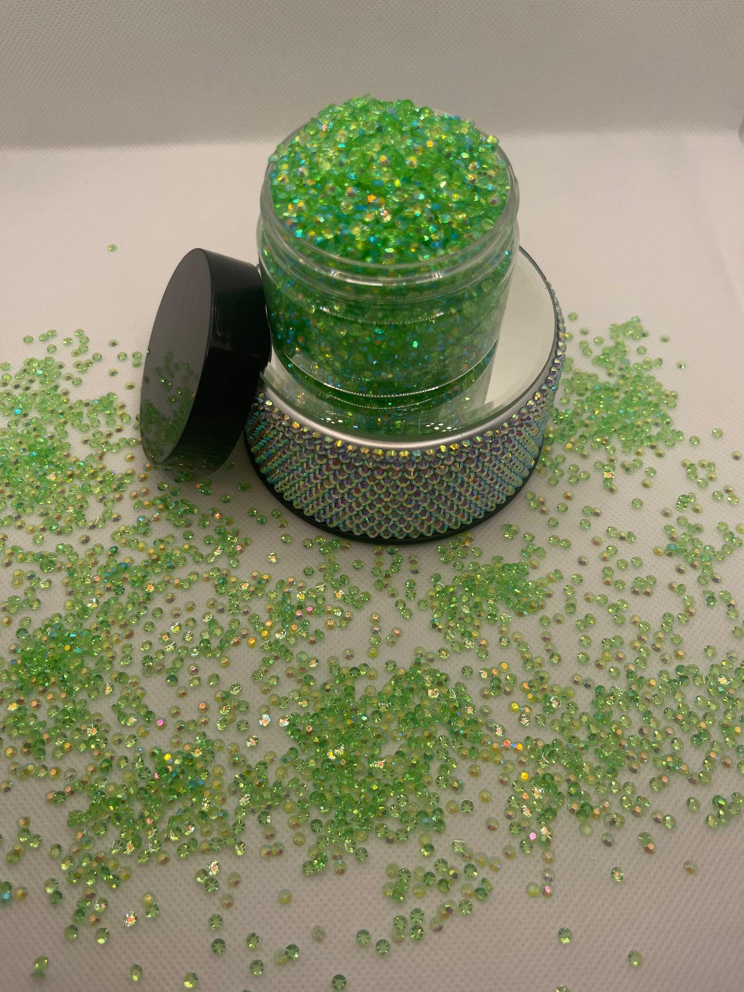 Peridot AB Transparent Rhinestones
