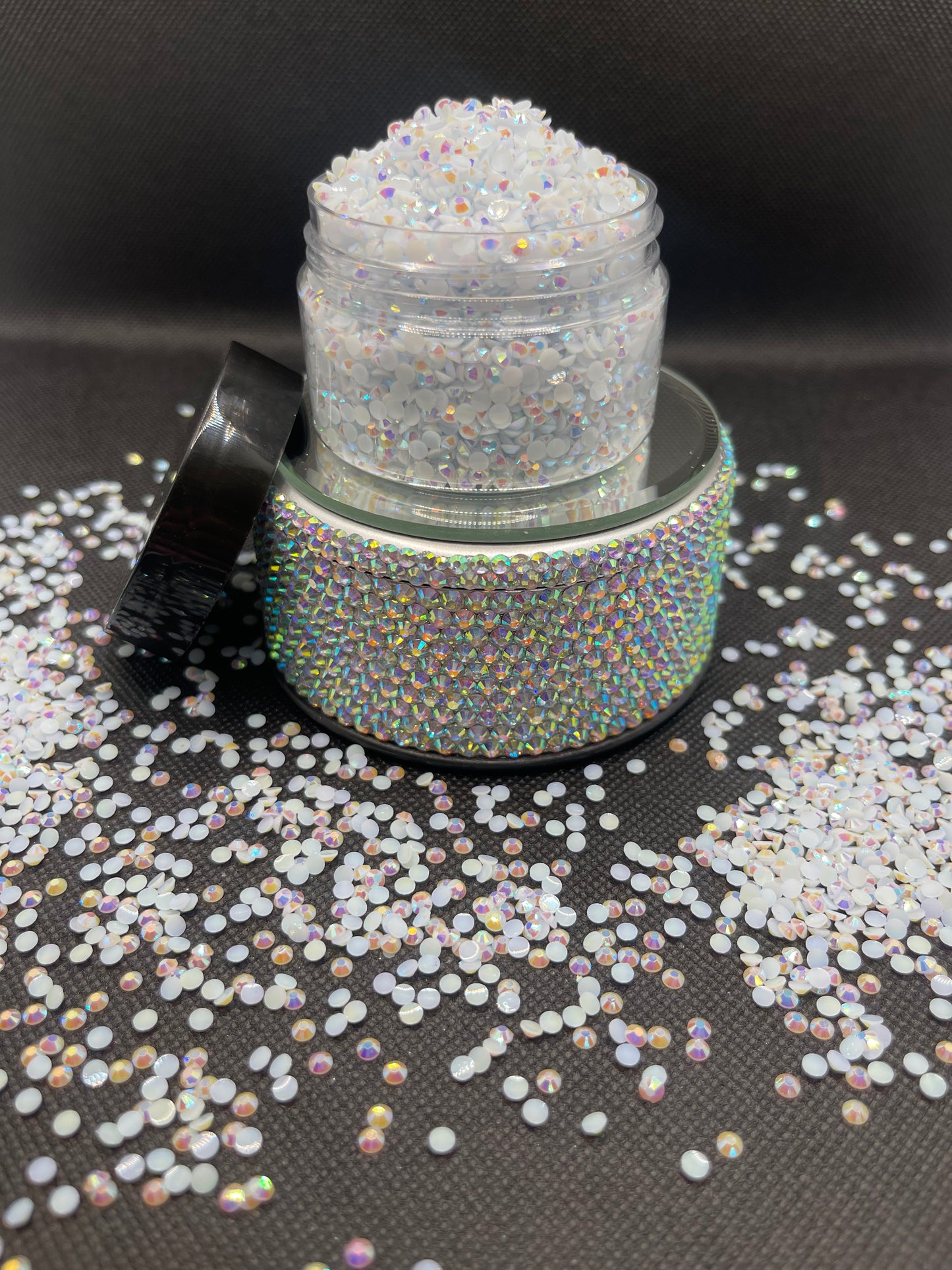 White Jelly AB Rhinestones