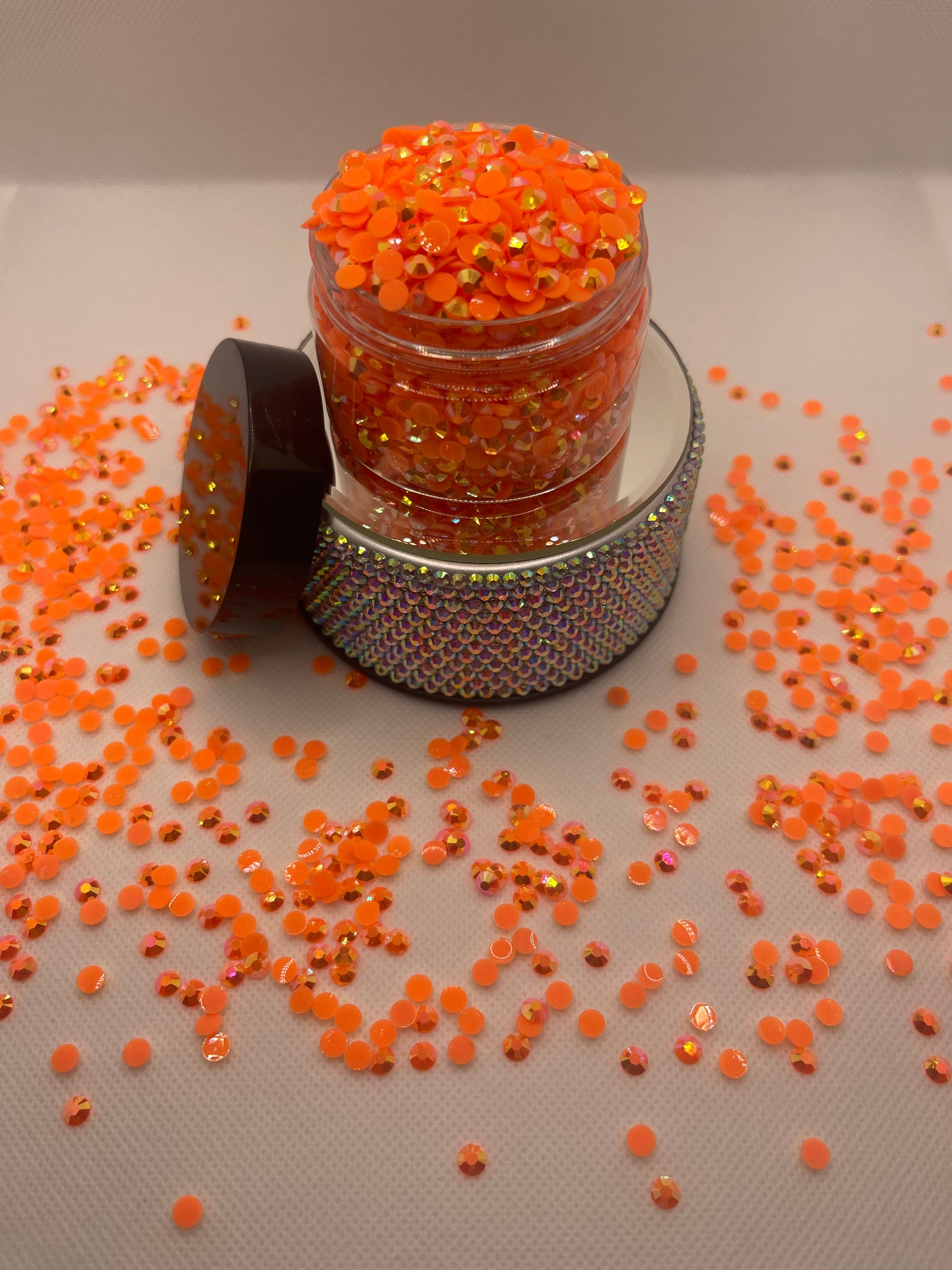 Orange AB Jelly Rhinestones 5MM (SS20)