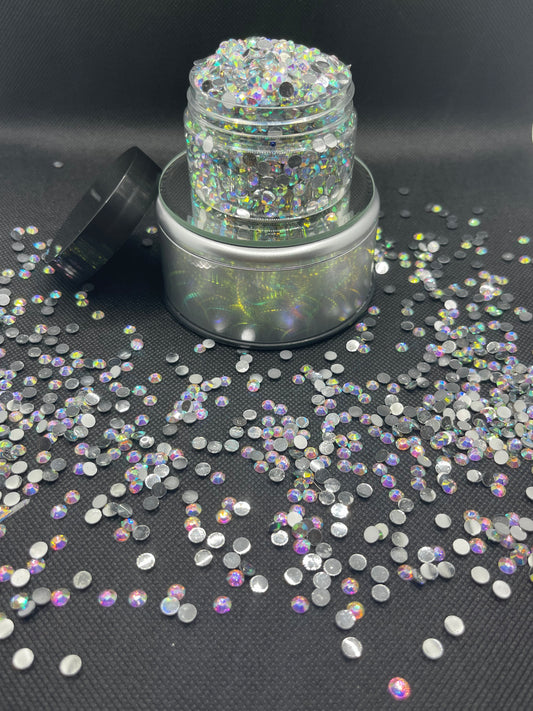 Crystal AB Resin Rhinestones