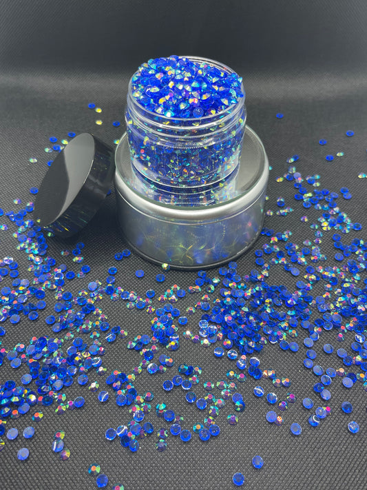 Sapphire AB Transparent Rhinestones 5mm (SS20)