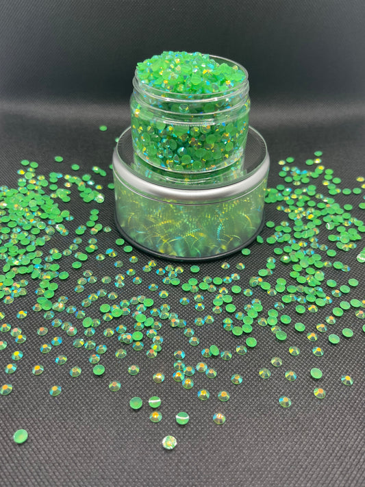 Emerald AB Jelly Rhinestones 5mm (SS20)