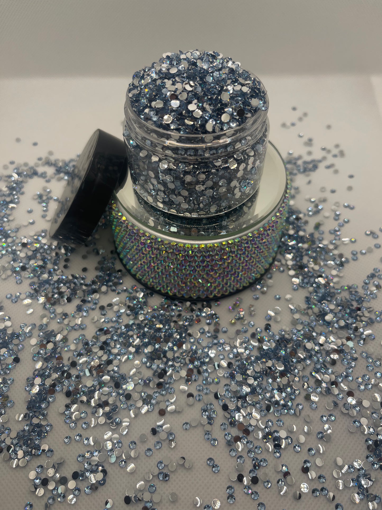 Light Sapphire Resin Rhinestones