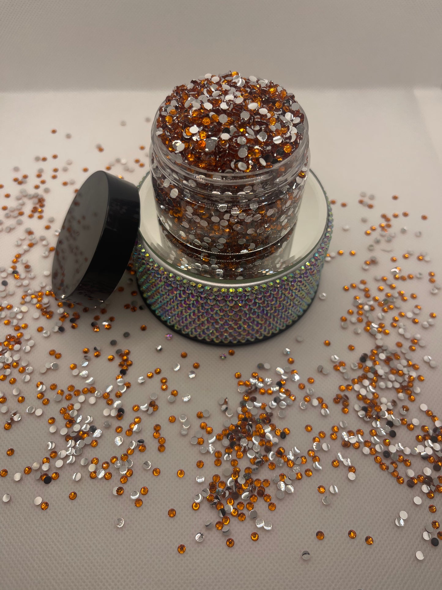 Orange Resin Rhinestones