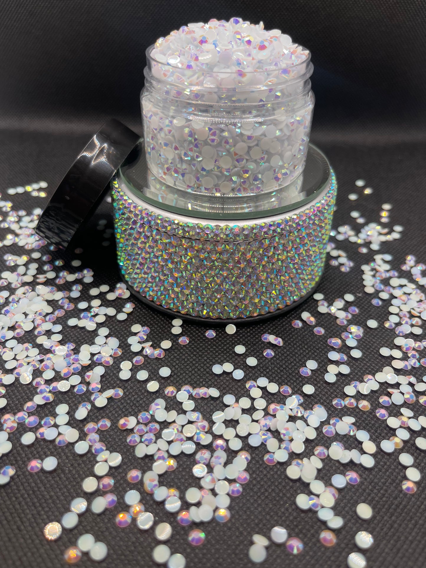 White Jelly AB Rhinestones